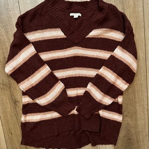 American Eagle striped sweater size S